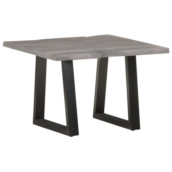 Stolik Kawowy Ława Stół Szary Drewniany 60x60x40 Do Salonu Do Pokoju 737734