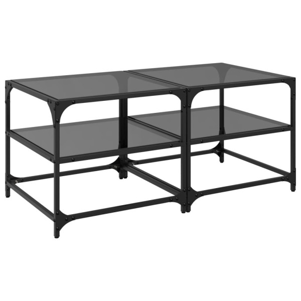 Stolik Kawowy Ława Stół Szklany 50x50x45 Do Salonu Do Pokoju 736268