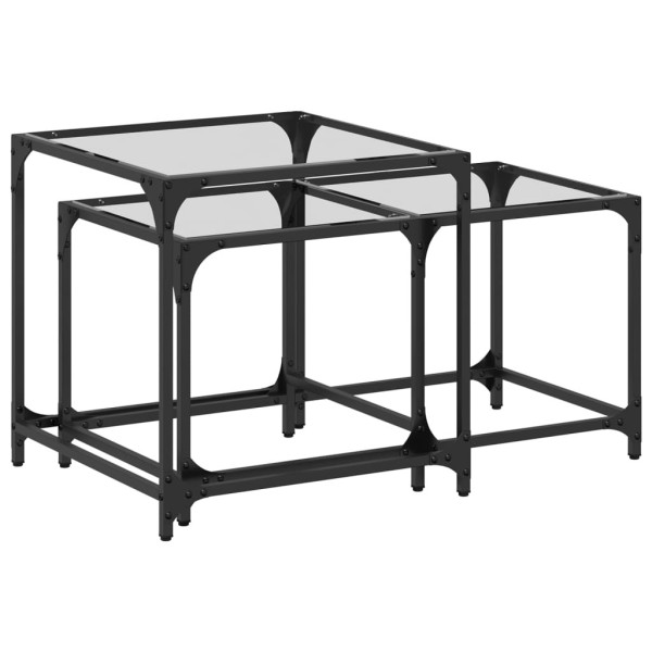 Stolik Kawowy Ława Stół Szklany 50x50x50.40x78.5x40 Do Salonu 732453