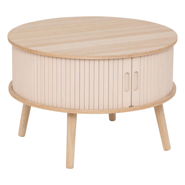 Stolik kawowy NYOS z miejscem do przechowywania pod blatem 60 x 40,7 cm 572115