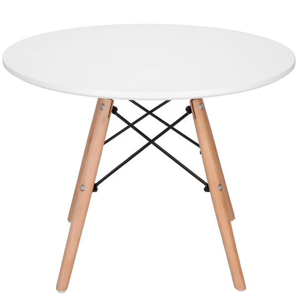 Stolik kawowy, okrągły blat śr. 60 cm skandynawski do salonu 347149