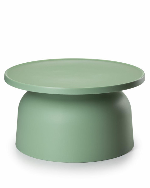 Stolik kawowy otto2 zielony 39x66x66 cm minimalistyczny do salonu 699179