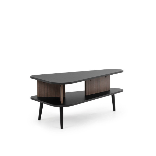 Stolik kawowy Pinelli o długości 100cm w stylu retro 298946