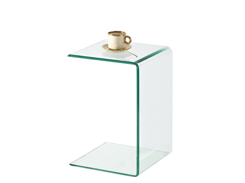 Stolik kawowy PIRYT transparentny 346258