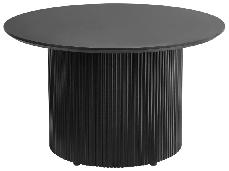Stolik kawowy płyta MDF czarny 602243
