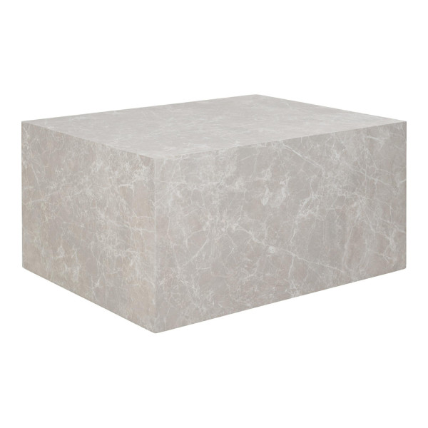 STOLIK KAWOWY Prague 60x80x40 cm imituje szary marmur 660554