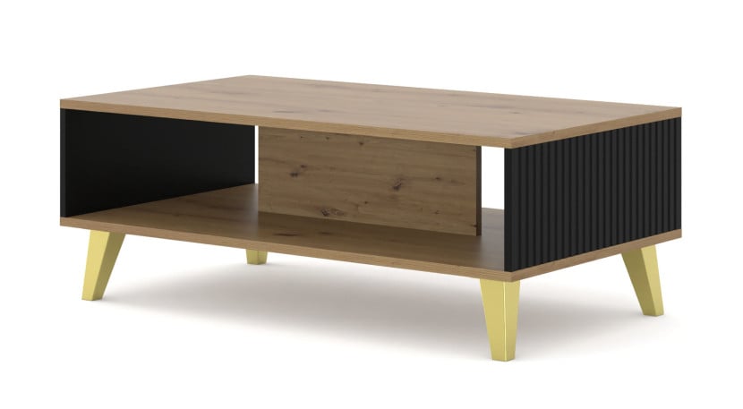 Stolik kawowy Ravenna B 90x60 artisan czarny 240673