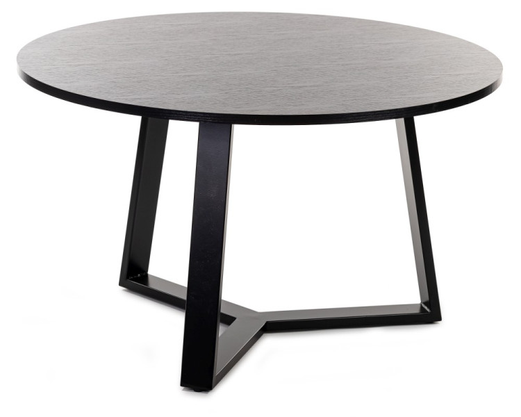 Stolik kawowy TRILEG 90 cm czarny 86872