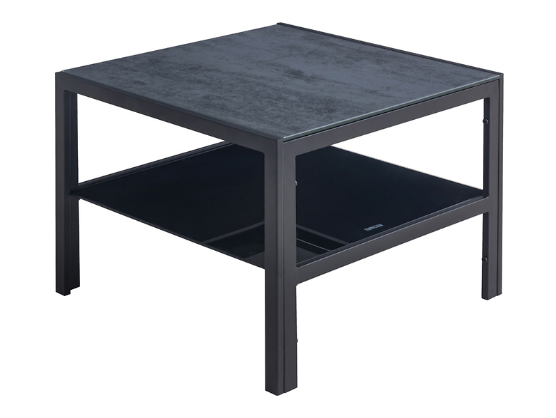 Stolik kwadratowy Force CT1928 60x60 czarno-szary 724287