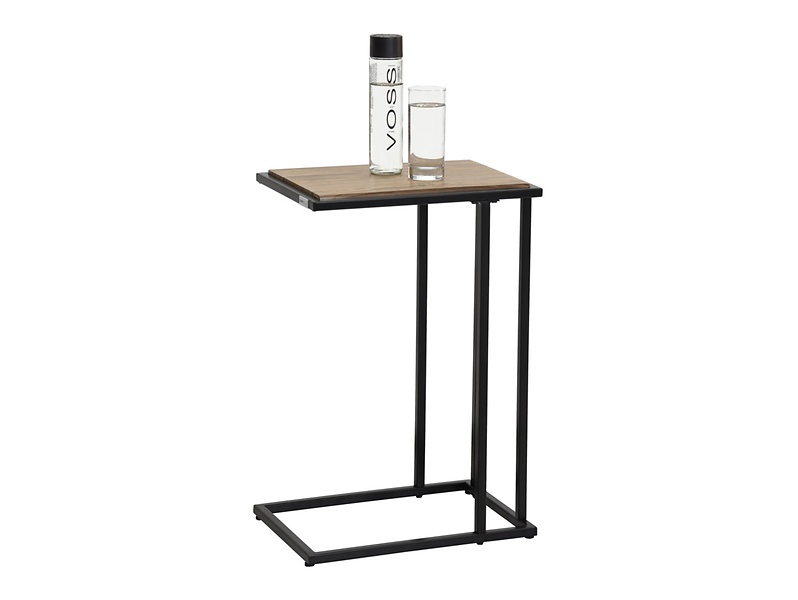 Stolik kwadratowy Promo Top dębowo-czarny 805942