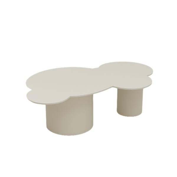 Stolik Metalowy CLOUDY White 454927