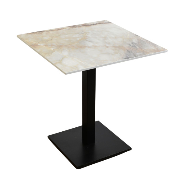 Stolik na balkon wodoodporny HPL 12mm 65x65cm Breccia Vivaldo 1084323