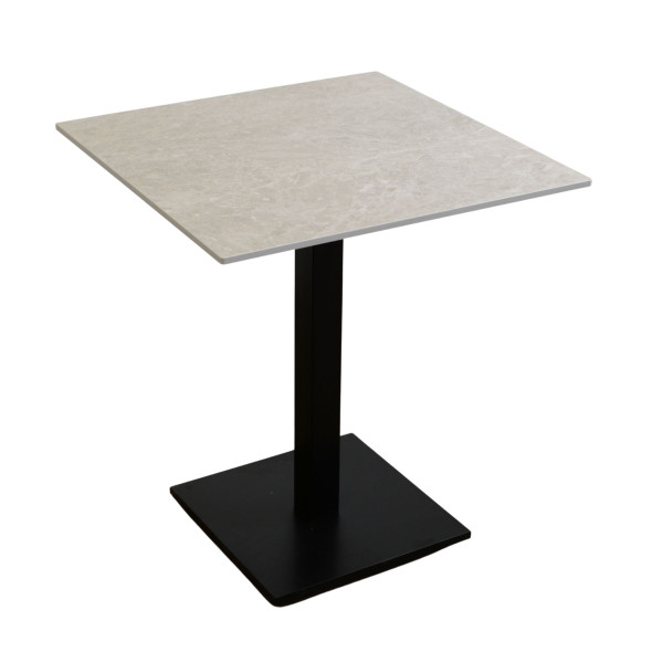 Stolik na balkon wodoodporny HPL 12mm 75x75cm Cream Navona 1084327