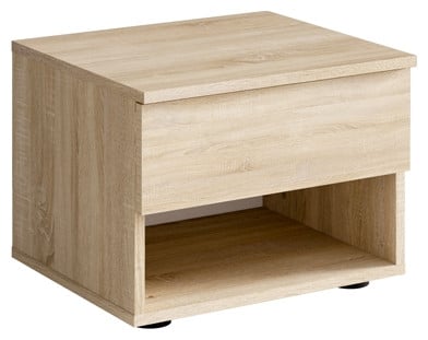 Stolik nocny do sypialni FLORIS dąb sonoma 763362