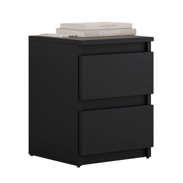 Stolik nocny HANA M2, czarny mat 841482