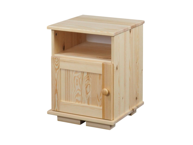 Stolik nocny MODERN III, kolor sosnowy, drzwi lewostronne 184627