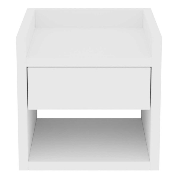 Stolik nocny NUVIA DUO 35'' biały, wiszący 918447