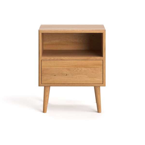 Stolik nocny Selene z litego drewna 851059
