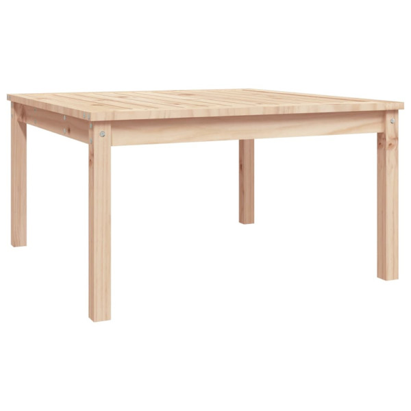Stolik ogrodowy, 82,5x82,5x45 cm, lite drewno sosnowe 630660