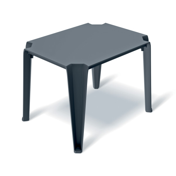 Stolik ogrodowy kawowy Lottie Carbon 77 x 59 cm FERNE 656360