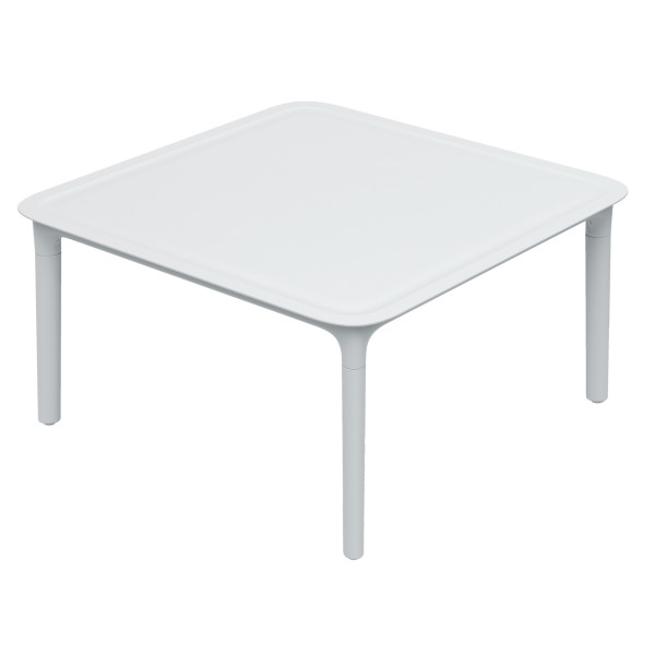 Stolik ogrodowy kawowy Rimo White 77,5 x 77,5 cm FERNE 656333