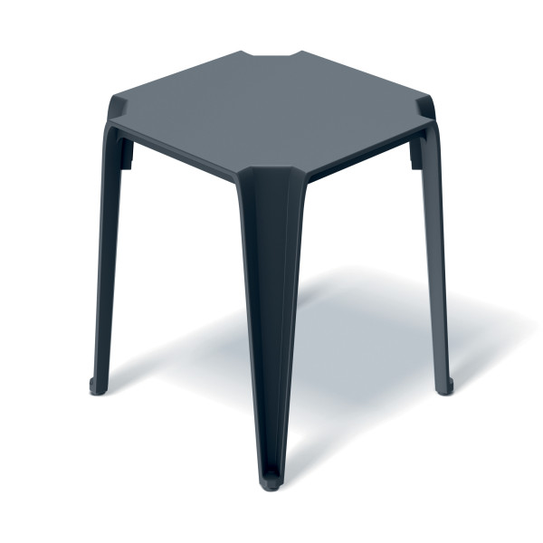 Stolik ogrodowy Lottie Carbon 39,6 x 39,6 cm FERNE 656364