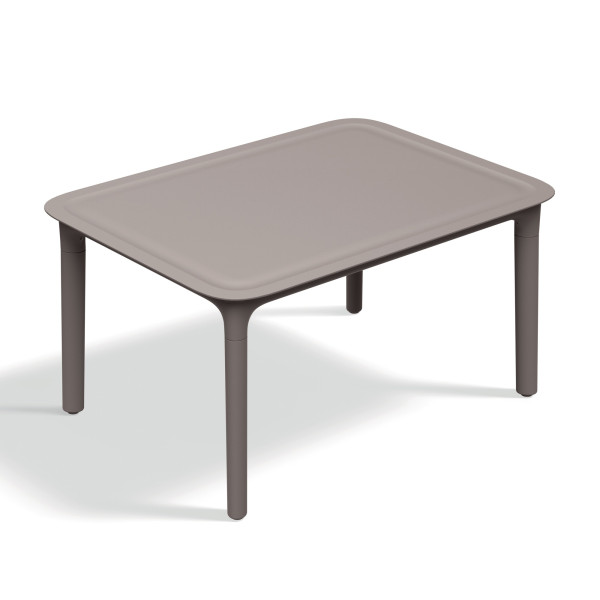 Stolik ogrodowy Rimo Earthy Toupe 77,5 x 57,5 cm FERNE 656317