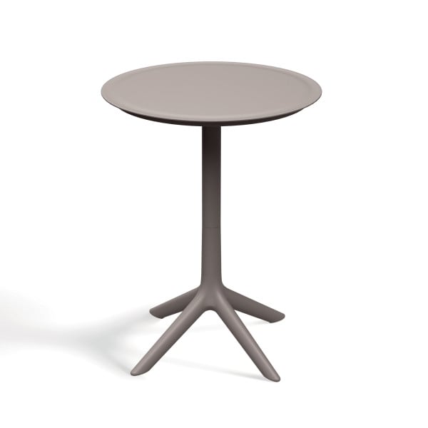 Stolik ogrodowy Rimo Earthy Toupe okrągły 57 cm FERNE 659720