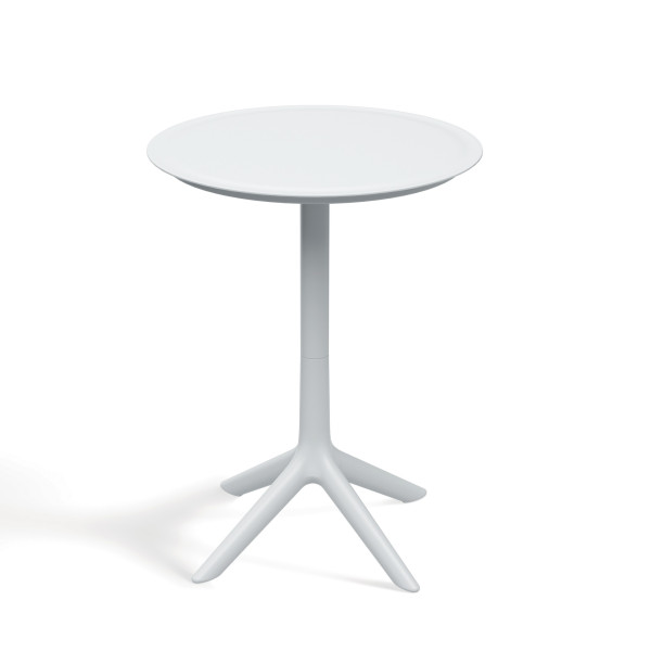 Stolik ogrodowy Rimo White okrągły 57 cm FERNE 656327