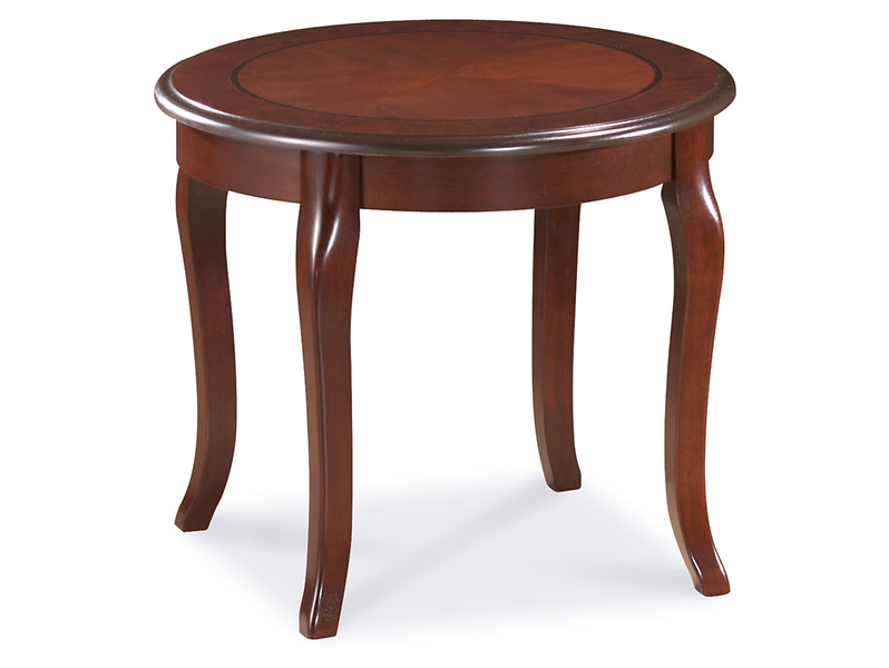 Stolik okrągły Royal D 60 cm ciemny orzech 30855