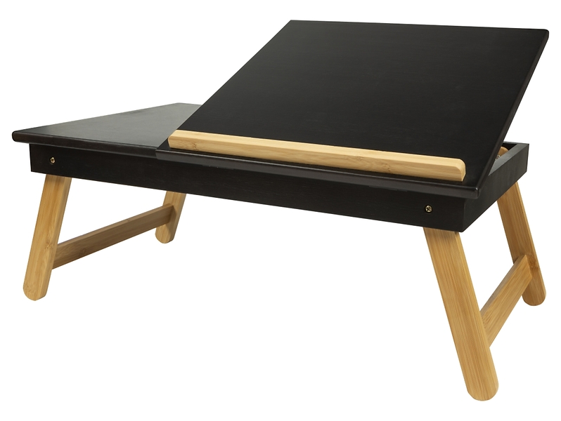 Stolik pod laptopa Kyoto 53x33 cm czarny 38065