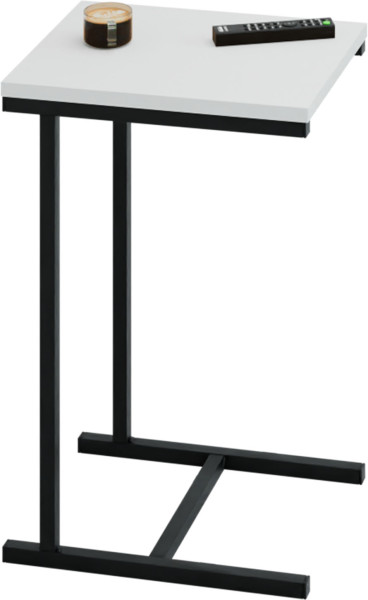 Stolik pomocniczy boczny kawowy przystawny pod laptopa metalowy czarny loft 922141