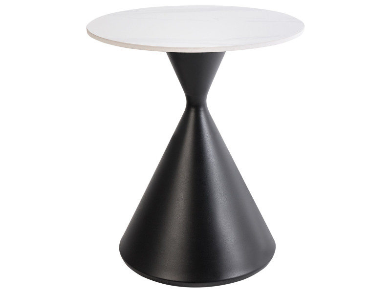 Stolik pomocniczy ceramiczny blat biały 602242