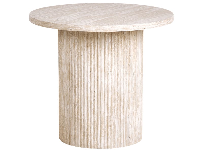Stolik pomocniczy płyta MDF 50 cm beżowy 691956