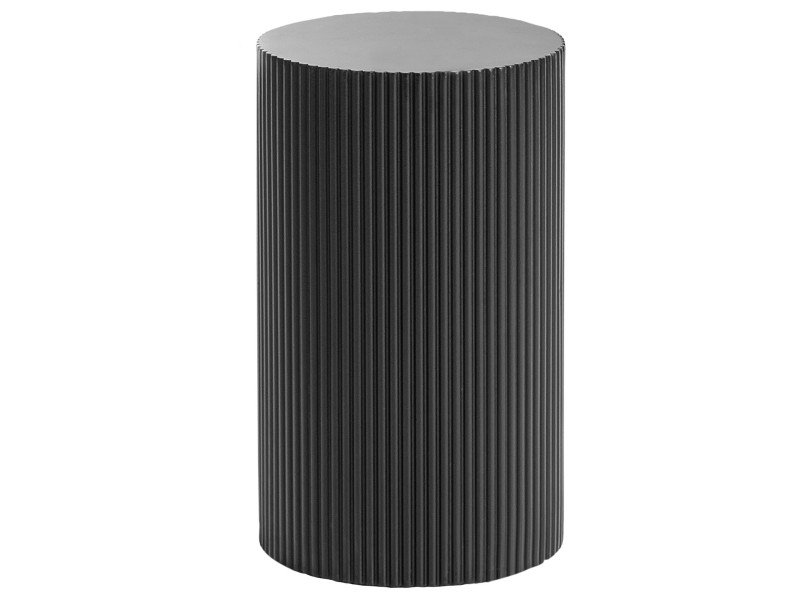 Stolik pomocniczy płyta MDF czarny 656866