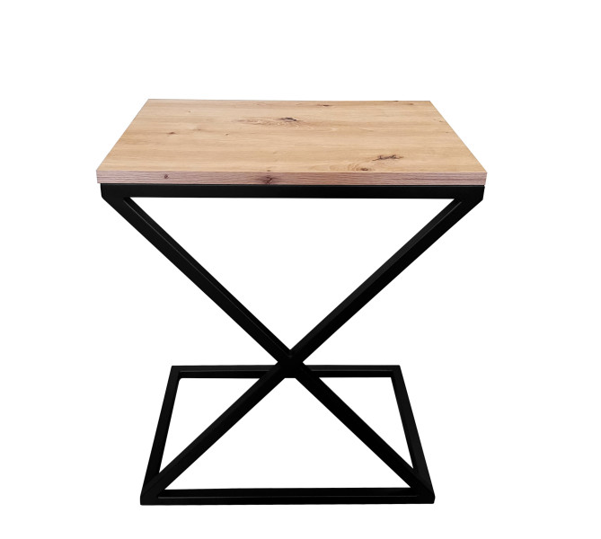 Stolik pomocniczy X LOFT boczn 287006