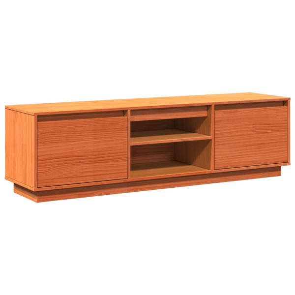Stolik Rtv Brąz Mat Drzwiczki Nowoczesny Salon 140x35x40cm 762044