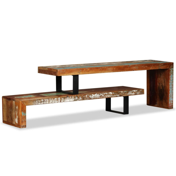Stolik Rtv Brąz Mat Nowoczesny Salon 112x30x40cm 762173