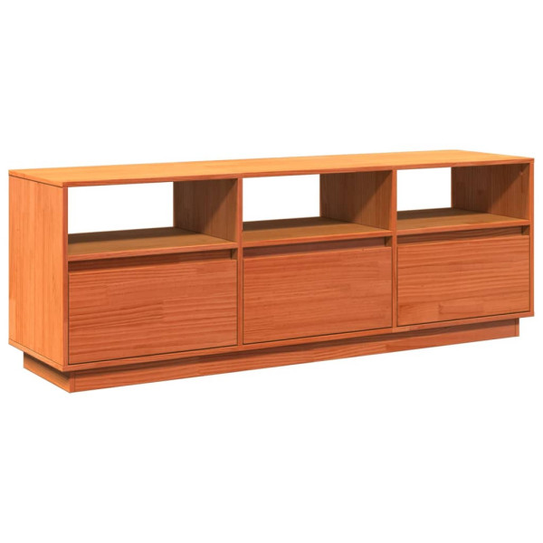 Stolik Rtv Brąz Mat Szuflady Nowoczesny Salon 140x37x50cm 762457