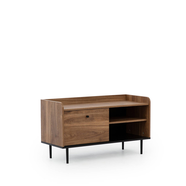 Stolik RTV Nero 100 w loftowym stylu 305854