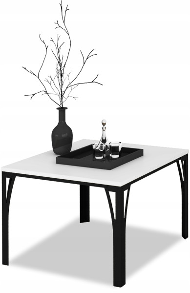 Stolik Skręcany Ława Loft Industrial EKO Czarny BM 913623