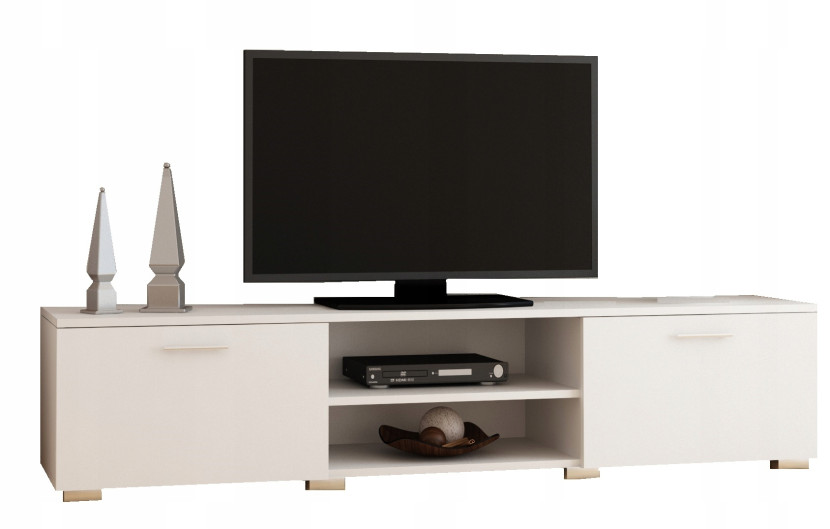 Stolik szafka rtv ROMA 150cm biała komoda PER 966307