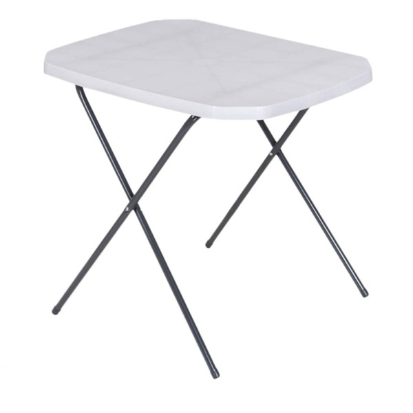 Stolik turystyczny 70 x 53 cm szary / antracyt PATIO 470815