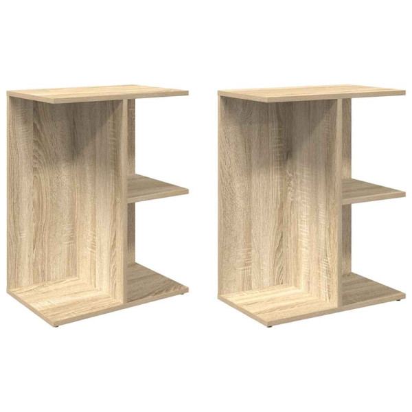 Stoliki nocne 2 szt. dąb sonoma 46.5x29x61 cm 849069
