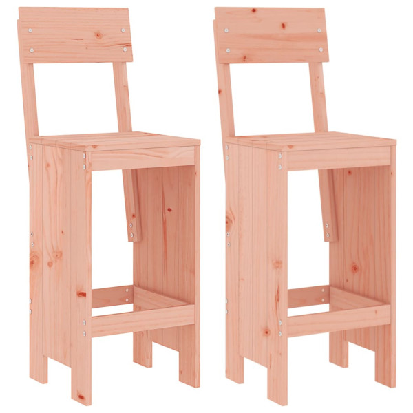 Stołki barowe, 2 szt., 40x48,5x115,5 cm, lite drewno daglezjowe 562742