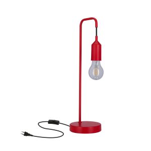 Stołowa LAREN lampa 1 czerwony 794647