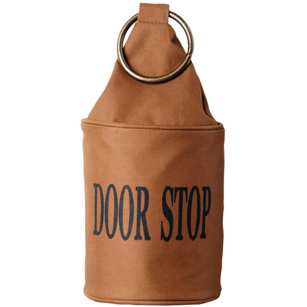 Stoper do drzwi pomarańczowy 34x12 cm z uchwytem odbojnik 949547