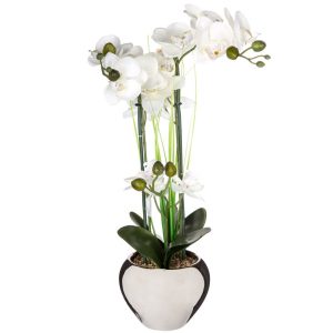 Storczyk sztuczny w doniczce glamour, 53 cm 81495 Storczyk sztuczny w doniczce glamour, 53 cm 81495