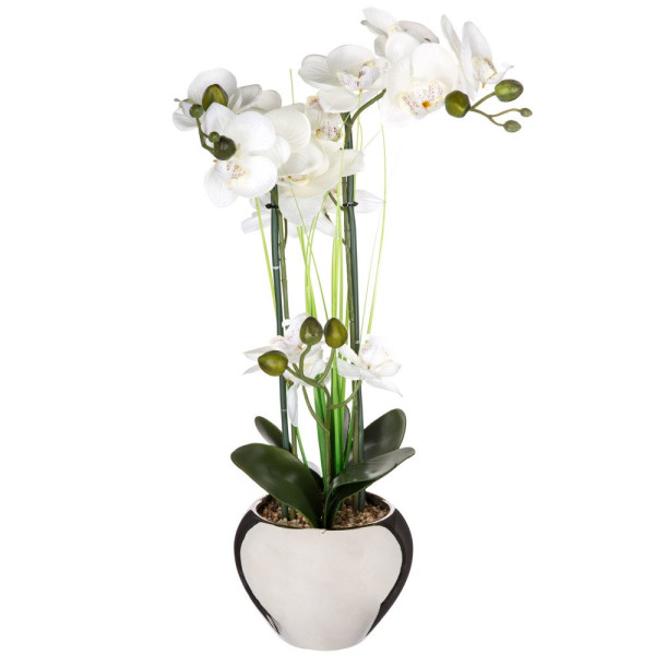 Storczyk sztuczny w doniczce glamour, 53 cm 81495