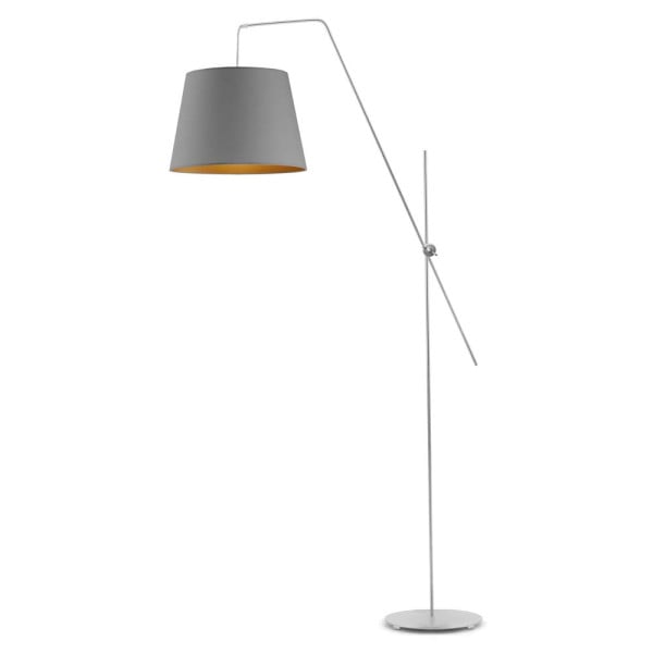 Stylowa lampa stojąca VIGO GOLD do czytania i pracy 964594